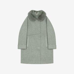 갤러리아_[25특가]베스띠벨리 탈부착 폭스 퍼카라 핸드메이드코트 (BLHRY2