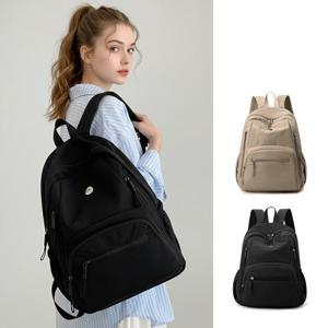 [루즈루나] 루엔 초경량 나일론 백팩 여성 데일리 대용량 수납 여행 가방 M188