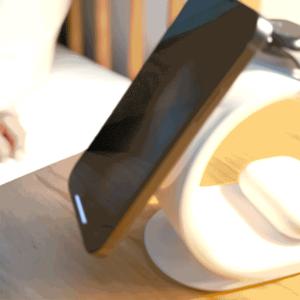 [MD추천] 아이폰+에어팟+애플워치 3in1 맥세이프 거치대 고속무선충전기