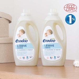갤러리아_[에코두] 고농축 중성 아기 세탁세제 센서티브 무향 2L x2개(최