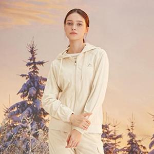 [머렐]여성 컴포트핏 소프트 코듀로이 후드집업 (D3JK304WIVO-K)