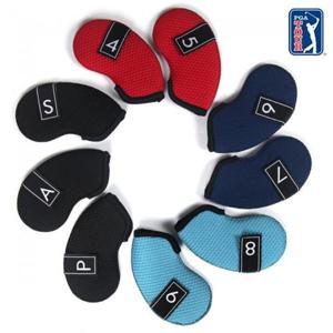 [PGA]네오프렌 아이언커버 헤드커버 9개 세트/골프용품/필드용품