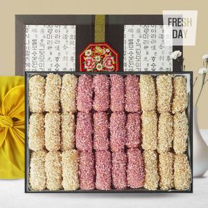 [울어매] 고창 삼경 고급 콩산자 한과선물세트 (한지포장)