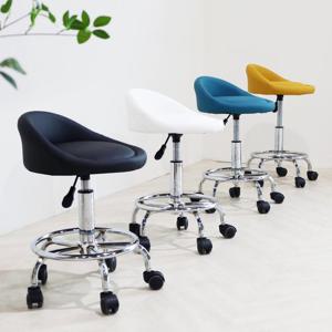 일루일루 스카 몽블 원형 회전 스툴 의자 진료 진찰 실험실 연구실 카운터 보조 시술 네일
