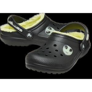 갤러리아_[크록스 본사][키즈]클래식 라인드 외계인 클로그 K (블랙) 21163