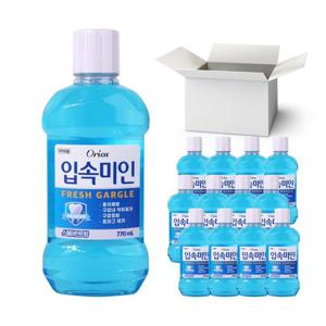 (무배)오릭스 입속미인 가글 1박스 770mlx12개입