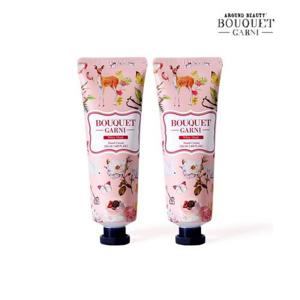 [부케가르니]부케가르니 딥 퍼퓸 핸드크림 화이트머스크향 50ml x2개