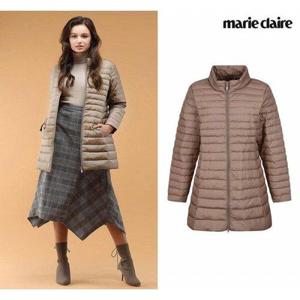 [후스타일]여성 덕다운 경량 점퍼_베이지