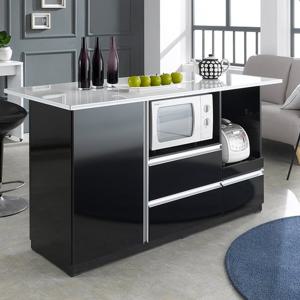 블리스데코 로제 1500 아일랜드 렌지대 수납장 YOD007