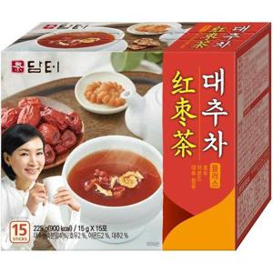 갤러리아_담터 대추차 플러스 15T