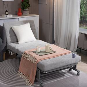 [홈앤 최저가도전]라꾸라꾸 프리미엄 골드 온열 접이식침대 CBK-006SG