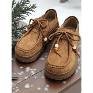 갤러리아_[센터시티] 고세 여성 왈라비 메이플 로퍼 로동화 OZP5F041 카멜