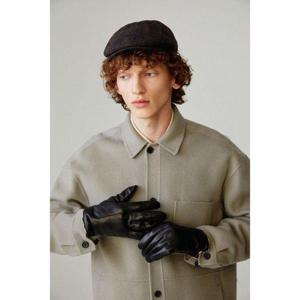 갤러리아_[닥스남성장갑] DCGV5F121BK 블랙 양가죽 체크라인 스마트폰터치