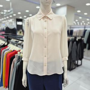 [조이너스]여성 정장 25신상 칠부 기본 셔츠 블라우스JAFU3WRB 910_US