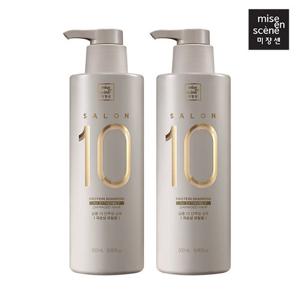 [미쟝센]살롱10 단백질 샴푸/트리트먼트 2입(옵션)
