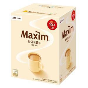 갤러리아_동서 맥심 화이트골드 커피믹스 210T