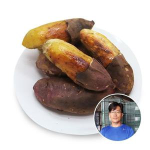 홈앤_[산지장터] 전남 화순 조용호님의 당도높은 꿀밤고구마 3kg / 특&상 사이즈 (세척)