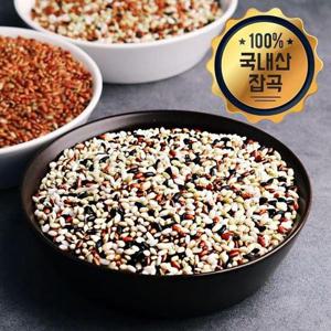 갤러리아_[25년산 잡곡] 국산 오색미 1kg(찹쌀,찰현미,녹미,홍미,흑미)