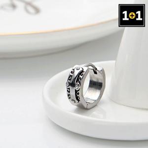 1+1 써지컬 피어싱 크로스 하츠 링 한쪽판매