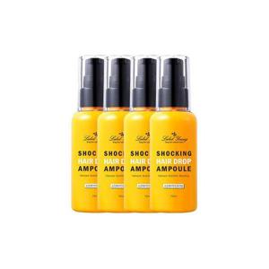 [라벨영]쇼킹헤어한방울앰플 70ml 4개/손상모 케어 앰플/쓰던제품에 한방울 톡