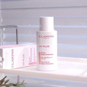 [CLARINS] 선크림 선케어UV 플러스 멀티 프로텍션 리뉴얼 50ml 로지 글로우