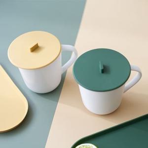 [4개입] 카밀리아 실리콘 컵뚜껑 머그컵 커버 덮개 머그리드