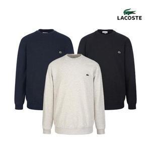 [라코스테]라코스테 공용 라운드넥 맨투맨 긴팔티셔츠 3종택1