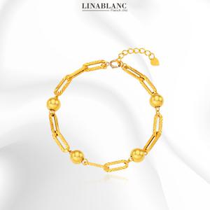 [리나블랑] 24K 골드볼 임페리얼 팔찌