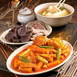 대구 신천동 떡볶이250g2팩+우리모두찰순대1kg+부산어묵탕230g