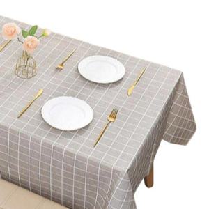 식탁 방수 테이블커버 카키브라운 M