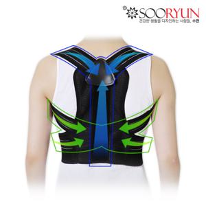 [쉽게하는 건강관리] 자세교정과 허리보호를 한번에! 교정밴드+허리보호대