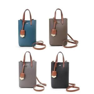 [니치브릿지] 7컬러 천연 소가죽 핸드폰 가방