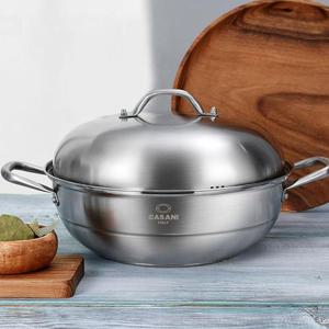 까사니 그랜드 3중바닥 스텐304 인덕션 찜기 찜냄비 찜솥 찜통 만두찜기 34cm