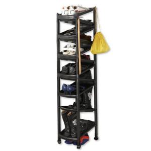 고급형 지그재그수납 11단 이동식 신발장 신발정리