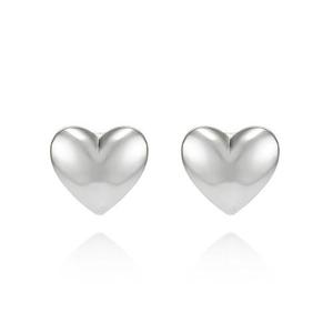 [가이거] 화이트 하트 귀걸이 GISVEE115