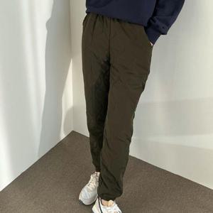 여자패딩바지 여성 누빔 패딩 조거 팬츠 1P 퀄팅 방한 보온 바지