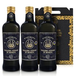 [선물포장]포스티보나 프리미엄 모데나 발사믹식초 500ml 3병