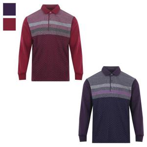 [리빌모아]남자 겨울 카라넥 스판 기모 티셔츠 BGM-TSK-806