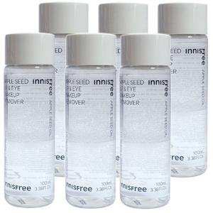 이니스프리 애플 씨드 립앤아이 메이크업 리무버 100ml 6개