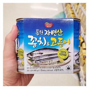 동원 꽁치 300g X 고등어 300g 기획 x 1개 d29724
