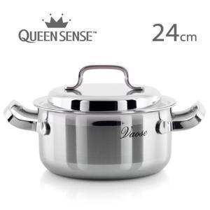 [세신 퀸센스]통3중 바오스 3PLY 냄비-양수24cm