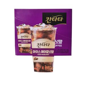 칸타타 헤이즐넛향 230ml x 50팩 파우치음료