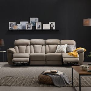 ★비밀특가★ 삼익가구 바덴 USB 4인용 전동 리클라이너 가죽소파(양방향)