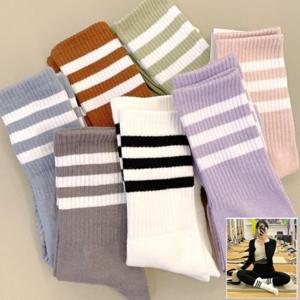 ★국내생산★ 필라테스 요가장목 논슬립 미끄럼방지 양말 5켤레 구성