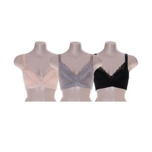 갤러리아_[비비안]넓은3단후크 노와이어 풀컵브라(BR6729/3C)