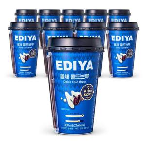 이디야 커피 달콤한 연유풍미 더한 돌체 콜드브루10입