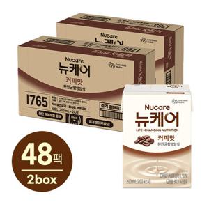 (1.23~2.15 설 gift) 뉴케어 커피맛(200mlx24팩), 2박스
