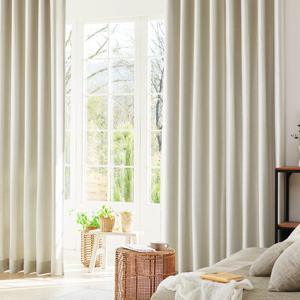 [뷰하우스] 겐트 아일렛 원톤 투톤 암막커튼+커튼봉세트 대형