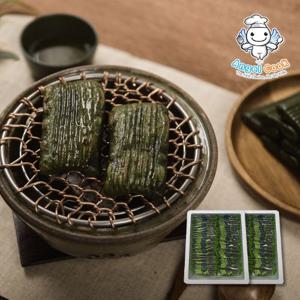 [엔젤쿡] 2kg+2kg 자연담은 거문도 해풍쑥 구워먹는 쑥절편 4kg세트