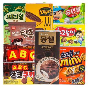 [잇츠팩] 사무실 간식 과자 달콤초코당 9종세트
